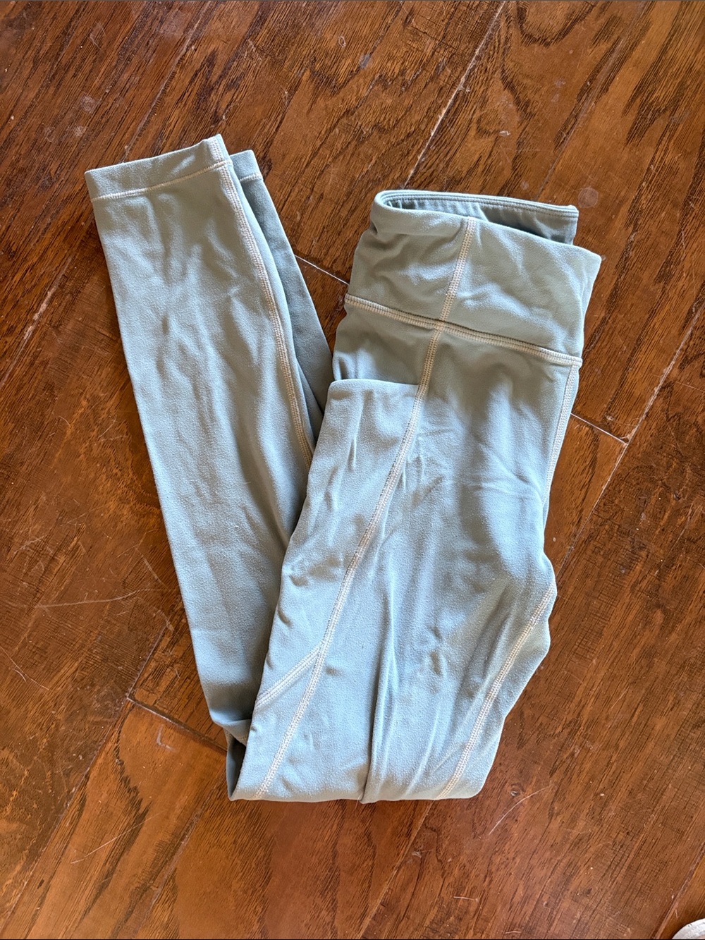 Kids sage green Active Leggings